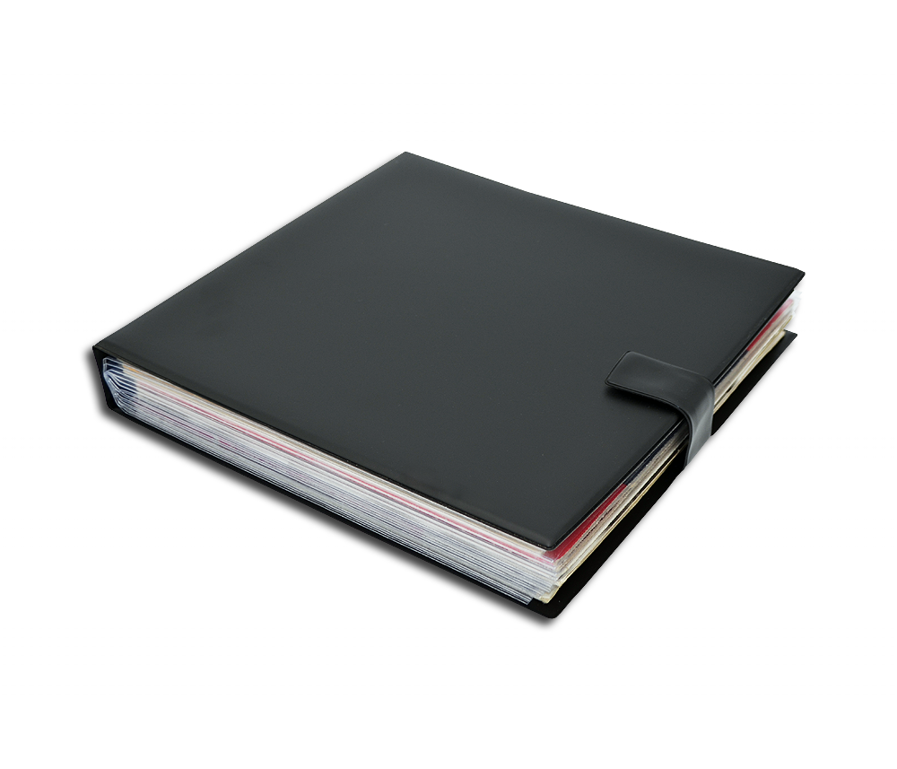 LP Album schwarz für 12 LPs