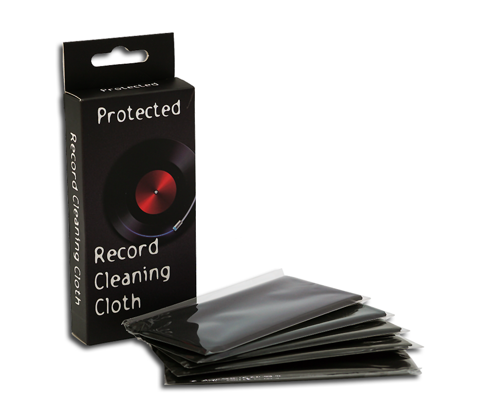 Schallplatten Reinigungstuch 5er Pack
