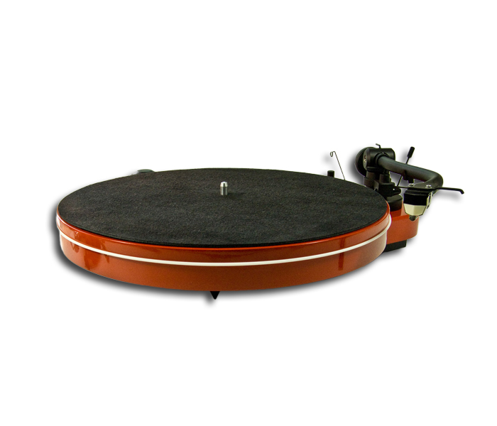 Schallplatten Slipmat Leder / Mat Six