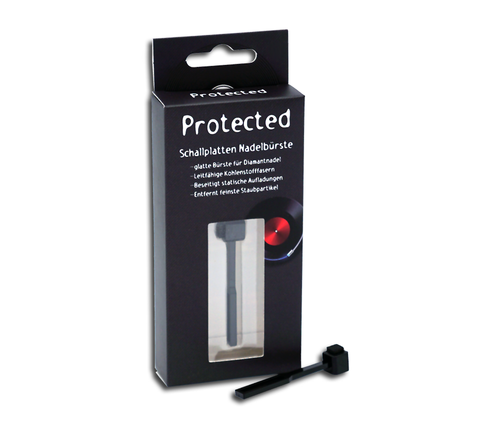 Schallplatten Karbonfaser Nadelbürste
