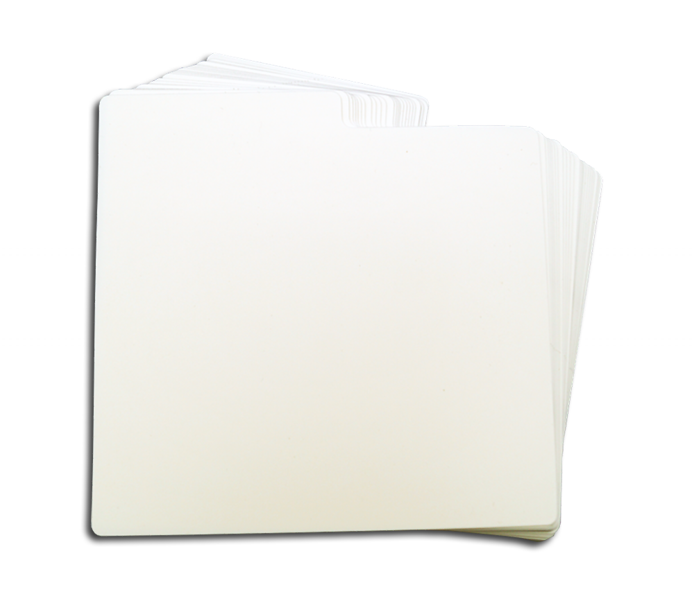 CD Divider Register weiß