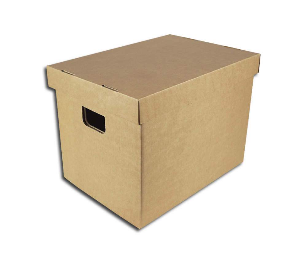 25cm/10inch Pappbox - Lagerkiste