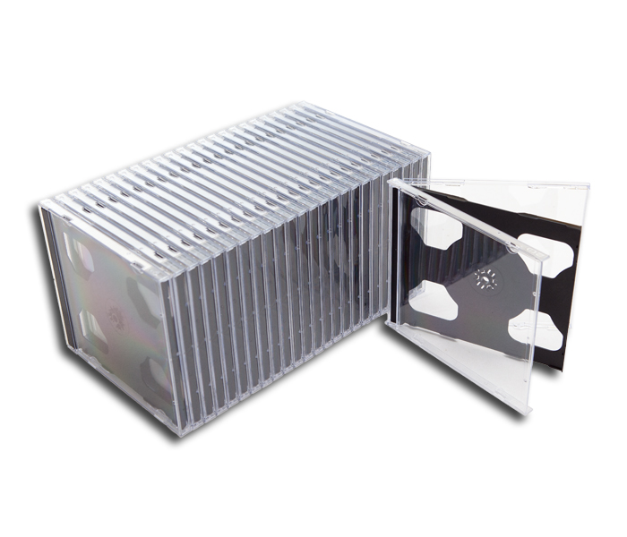 Doppel CD Leerbox schmal