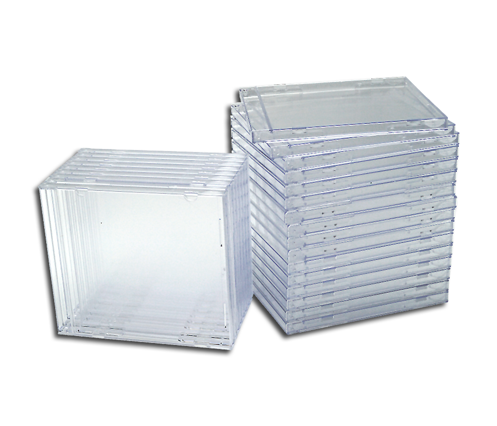 CD Leerboxen Jewel Case