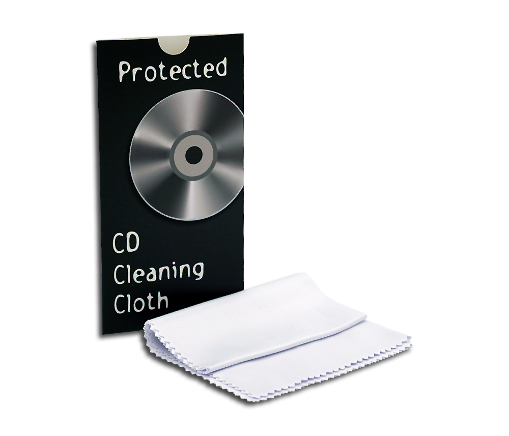 CD Reinigungstuch weiss