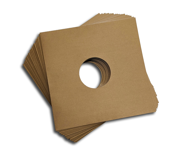 25cm/10inch Schallplatten Cover braun Karton