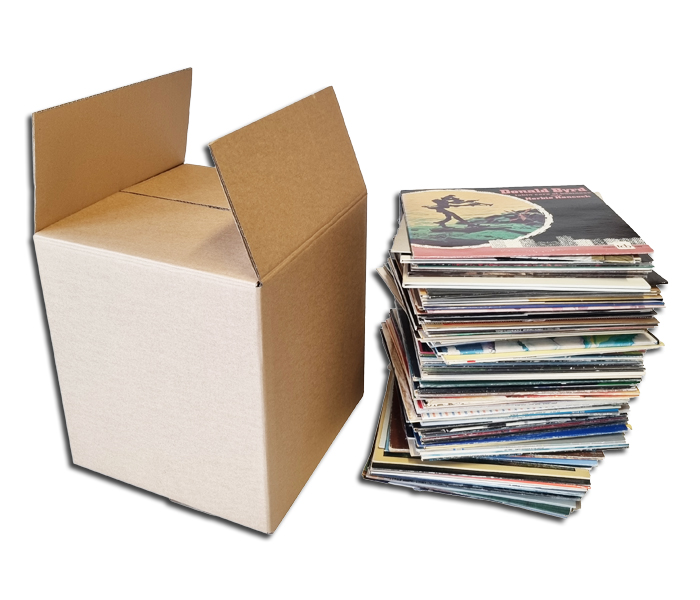 Schallplatten Versandkarton bis 125 LPs