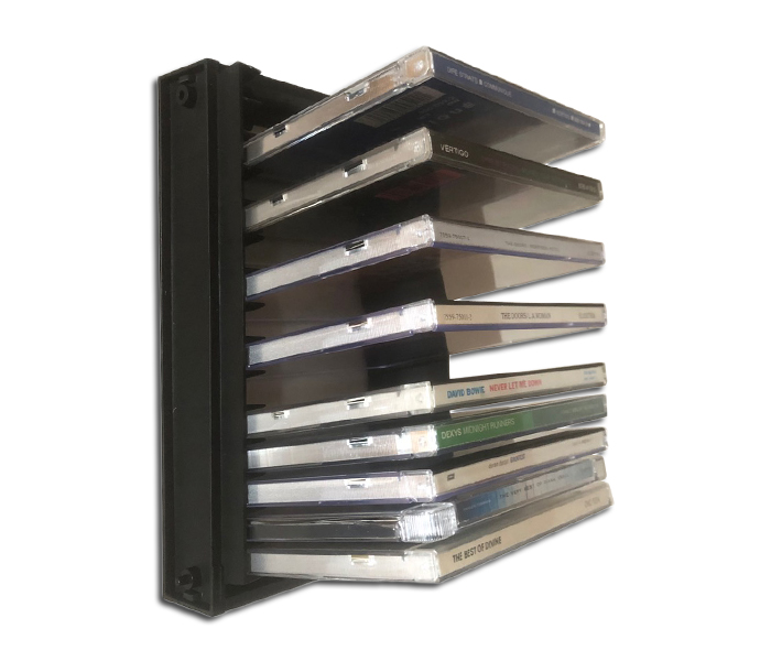 CD Kunststoffregal für 15 CDs