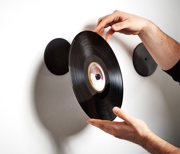 Wandhalter System Schallplatte - Adapter