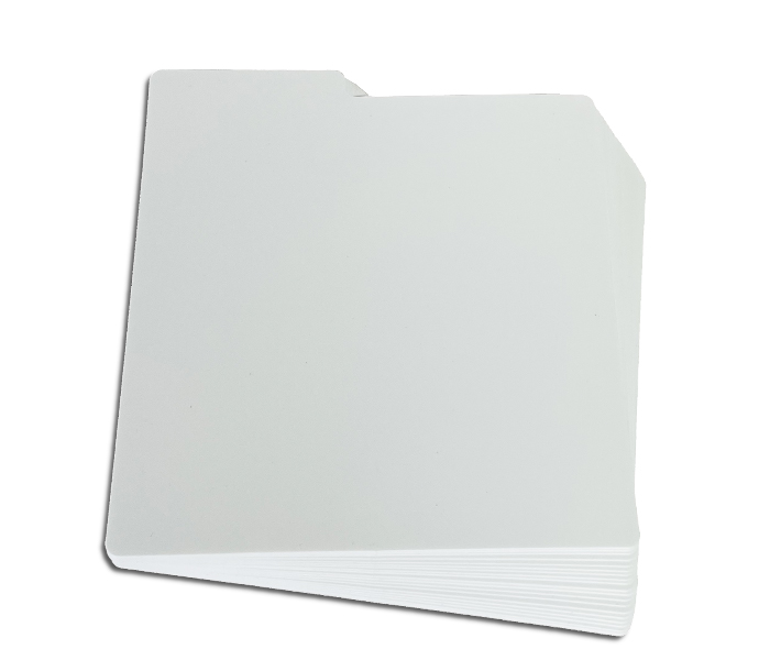 Single dividers white label field