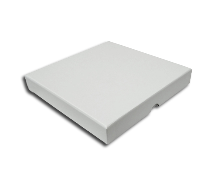 Single Record collection box white