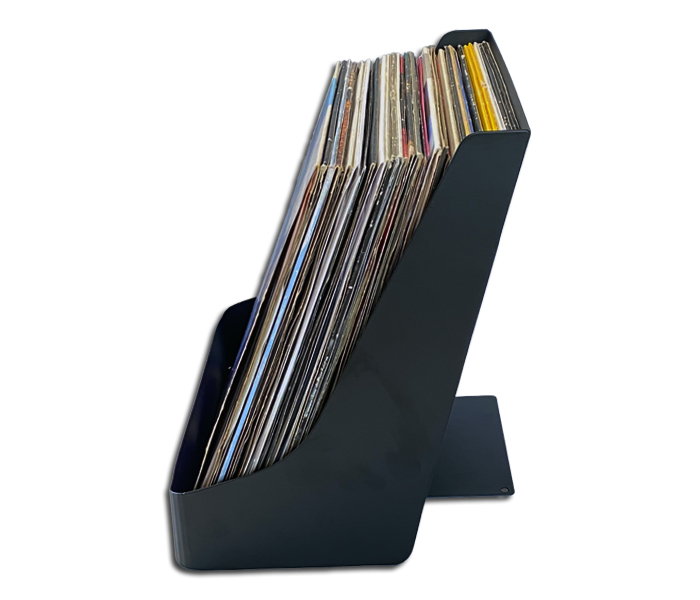 Schallplattenständer aus Metall