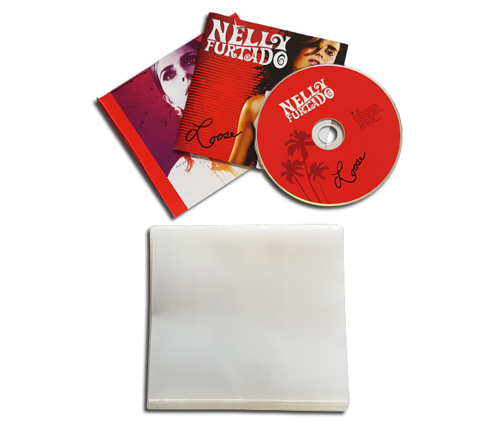 CD Schutzhüllen komplett ohne Leerbox