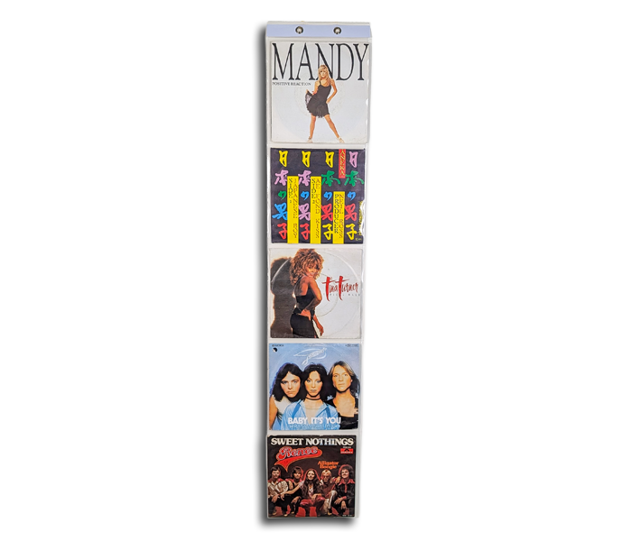Single Deco Display Clear - Wandaufhänger