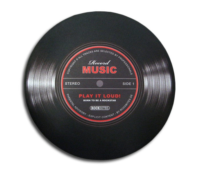 Record Music Teppich 60 cm