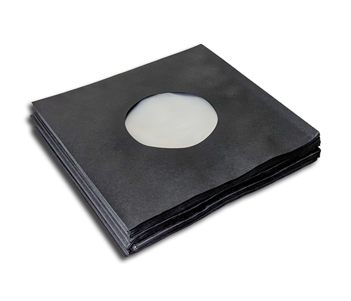 Single Cover Papier gefüttert schwarz