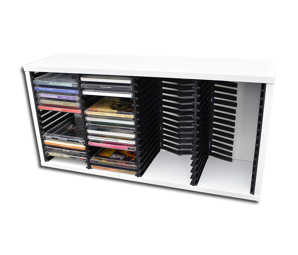 CD Aufbewahrungsregal weiss 2. Wahl