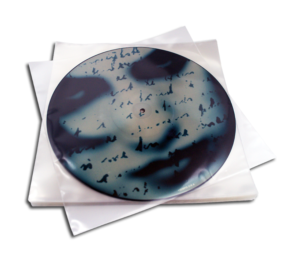 LP picture disc protective sleeves