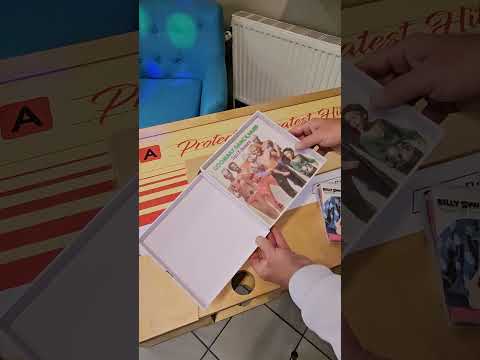 Single Record collection box white