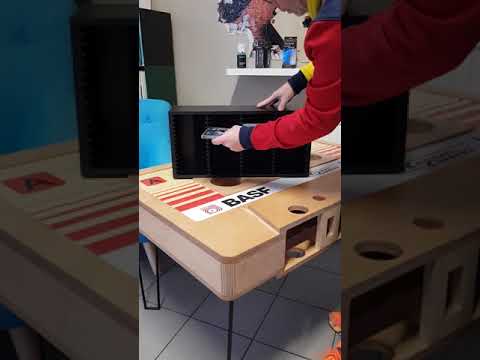 CD Aufbewahrungsregal schwarz 2. Wahl