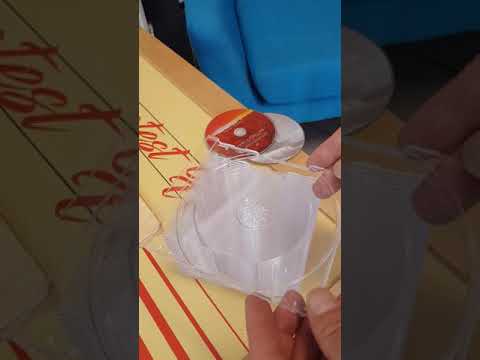 CD trays transparent for CD case