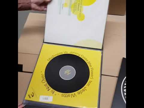 LP album black for 12 LPs