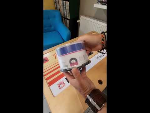 CD-R 80 MediaRange 52x Vinyl Look white 50er cake