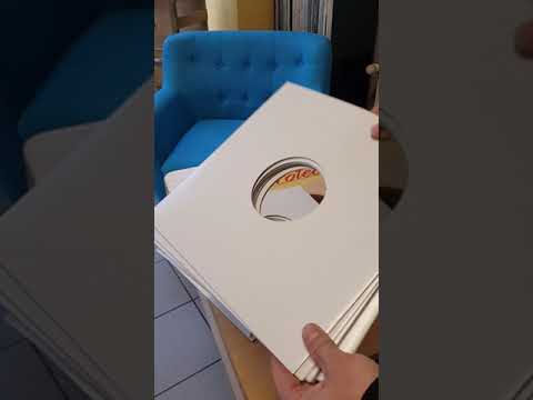 LP Maxi Cover / Discobag weiß Deluxe