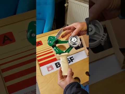 Metall Handabroller für Klebeband mit Griff