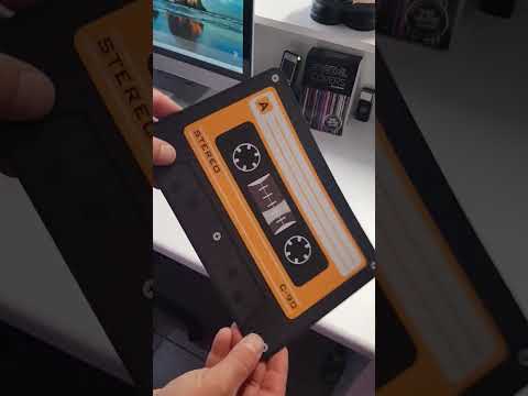 Mousepad - Musikkasette Tape - orange