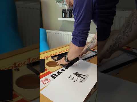 25cm/10inch Cover und Vinyl Bilderrahmen