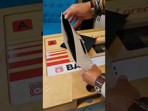 25cm/10inch Cover Papier schwarz gefüttert