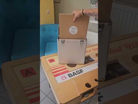 LP Koffer für 25 Schallplatten