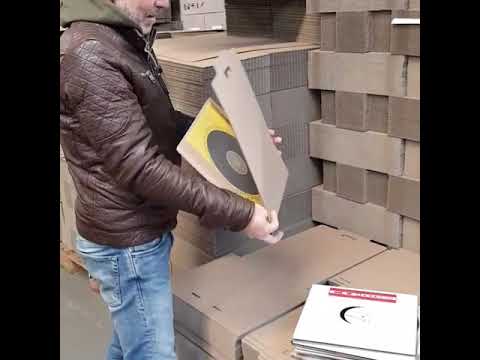 LP Versandkarton #1 1-3 LPs