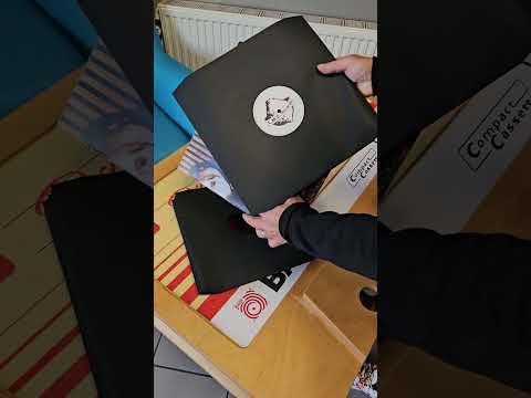 LP Innenhüllen ohne Fütterung Eckschnitt schwarz