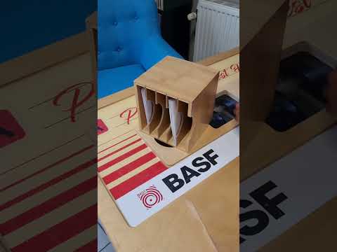 Single Record box bamboo