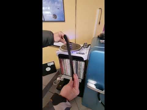 Schallplatten Slipmat Leder / Mat Six